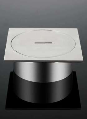 加厚全304不锈钢清扫口地面检修口酒店小区工程地漏DN110扫除口