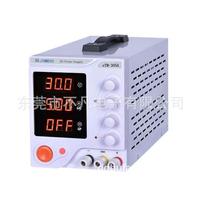 同门eTM-305A数显直流稳压可调开关电源0-30V/0-5A/150W