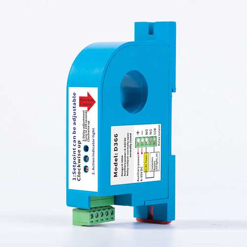 DC 0-50A/300A电磁感应Din导轨电流开关 CE认证 200ms延时