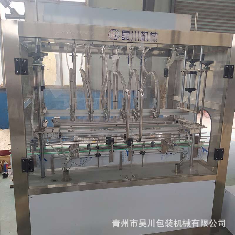 厂家销售全自动食用油灌装机大豆油花生油机油12头机油橄榄油油类