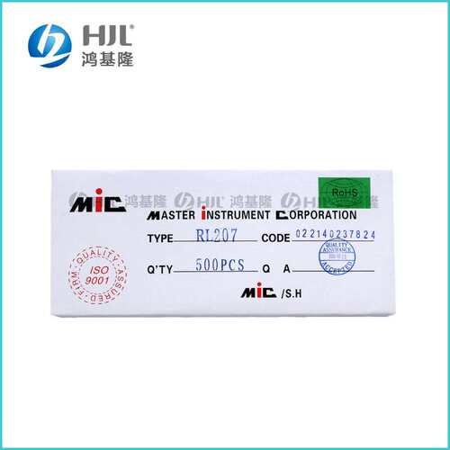 MIC整流二极管超快恢复二极管RL207 FR207 FR107 DO-15 2A 1000V