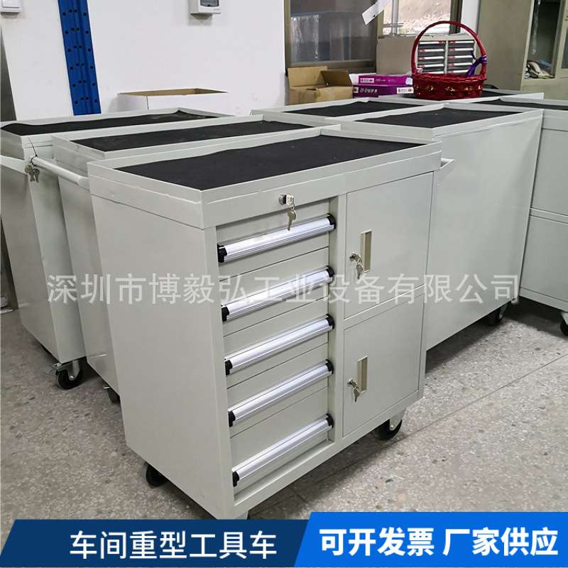 深圳工业车间用重型工具柜厂 铁皮柜子 双开门五金修理储物柜带锁