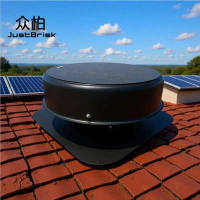 众柏JustBrisk Solar ventilation fan太阳能抽风机换气扇排气扇