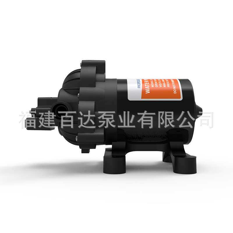 33款房车水泵12V24V直流电动往复式抽水泵小型隔膜自吸三腔吸水泵