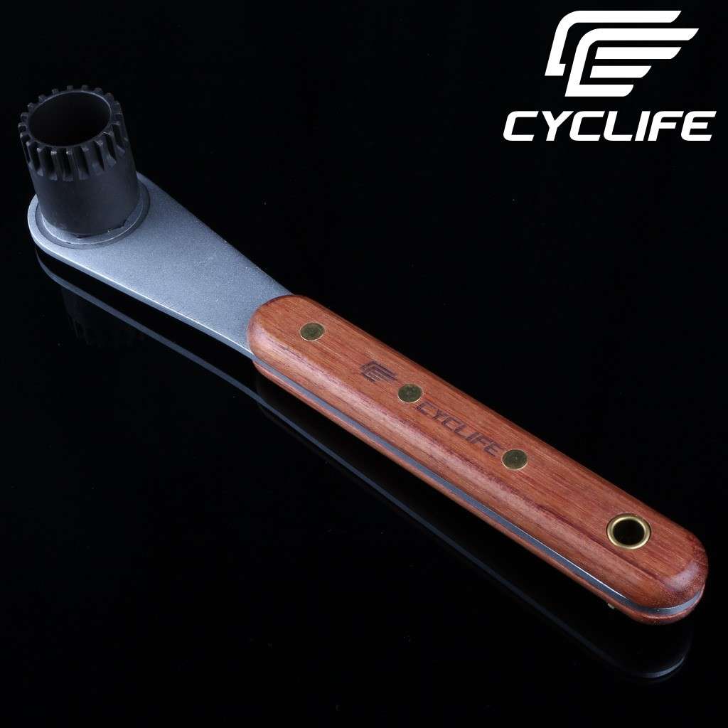 CYCLIFE 车店级专业工具 适用禧玛偌锁花键 方孔中轴扳手CL-610