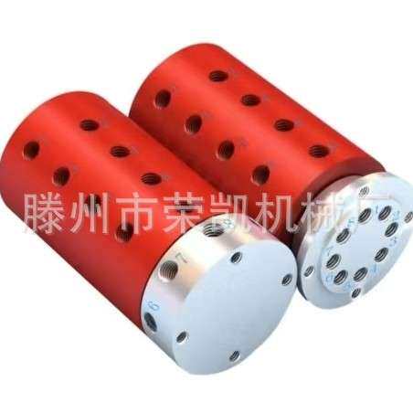 气动旋转接头360度高速回转精密滑环液压滑环旋转接头导电滑环