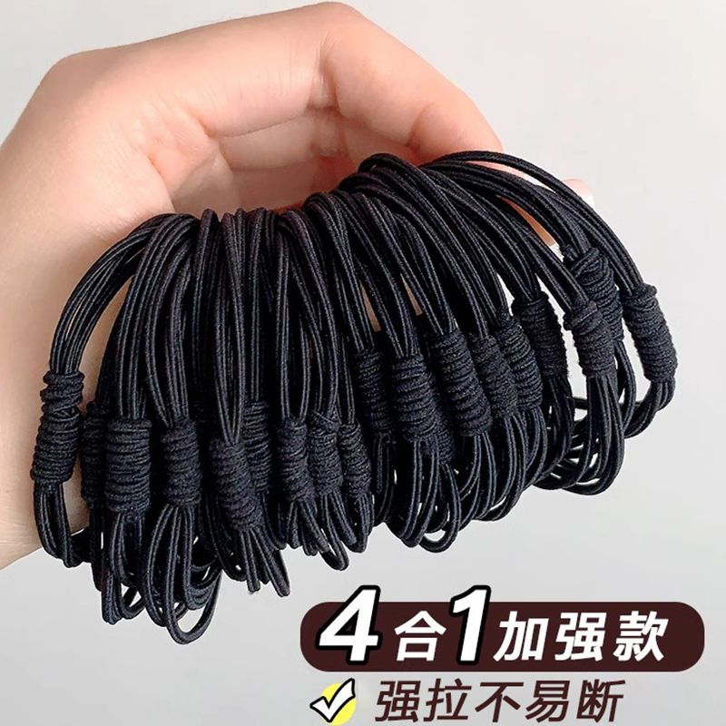 橡皮筋女网红头发绳韩国发圈小皮套马尾头绳2023年新款简约扎头发