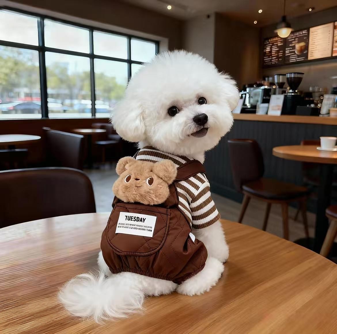 狗狗衣服秋冬款可爱大头玩偶四脚衣泰迪比熊加厚保暖宠物猫咪服装,宠物/宠物食品及用品,狗宠物服装/雨衣,淘宝优惠券,粉丝福利购,淘宝优惠卷