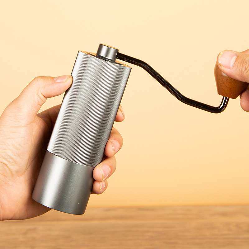 精品钢芯不锈钢磨芯手摇意式磨豆机咖啡豆研磨机手动咖啡便携家用