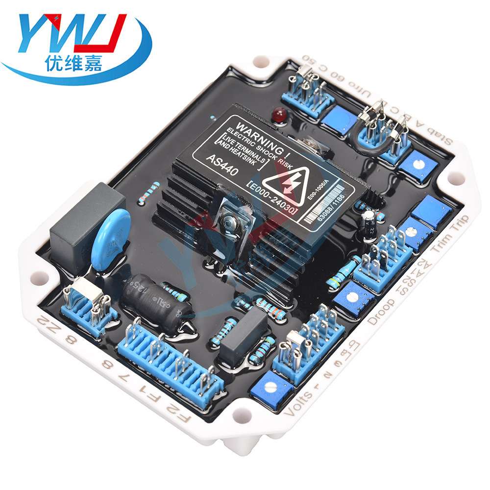 白壳SX460 AS440励磁稳压板 柴油无刷发电机组自动电压调节器AVR