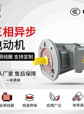 三相异步电动机YE3-160M/L-6极工业设备电机7.5KW/11KW380V马达