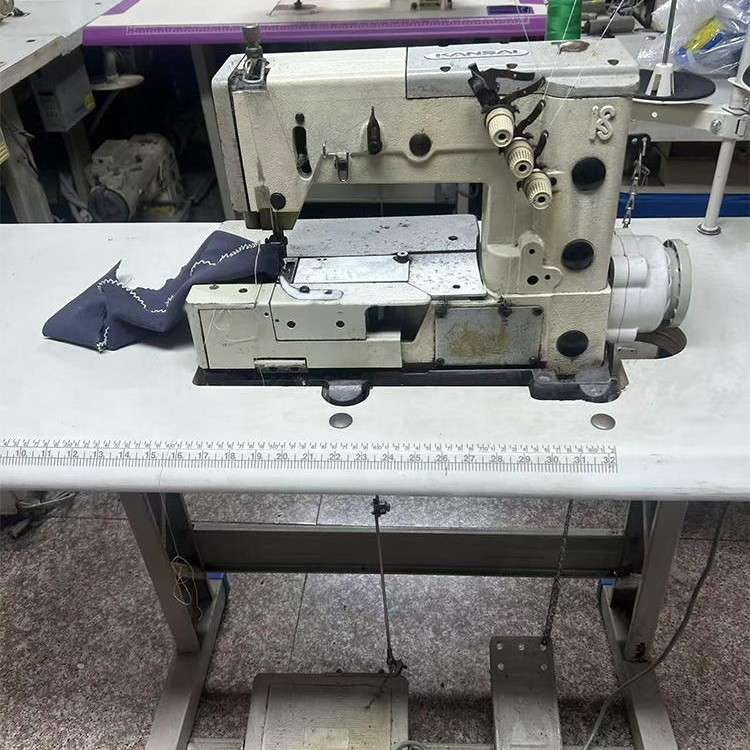 服装特种缝纫机加工设备一体单针狗牙机曲牙缝纫机狗牙花边机