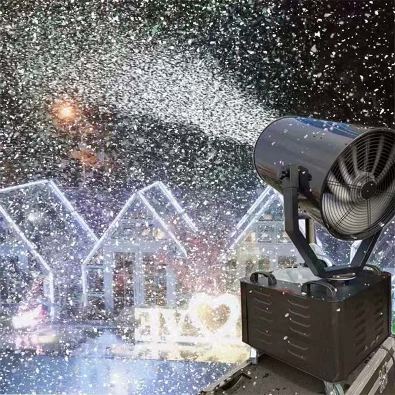 大型造雪机喷雪3500机飘下雪圣诞瓦机舞台制雪机雪花机摇头