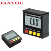 倾角盒 凡莜 新电子数显倾角仪 角度尺量角器坡度仪水平仪4面带磁