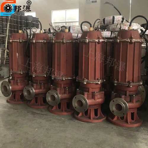 WQK8-12QG排污泵 WQK无堵塞切割式排污泵 泥浆排污泵潜水污水泵