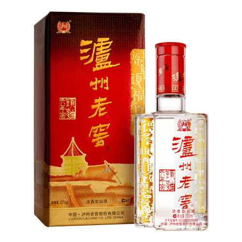 泸州老窖六年窖头曲52°500ml单瓶装自饮浓香型白酒