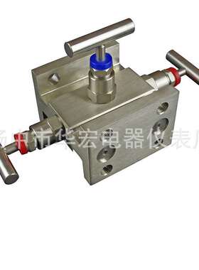 1/2NPT 3 way manifold valve M20x1,5PN40 female thread