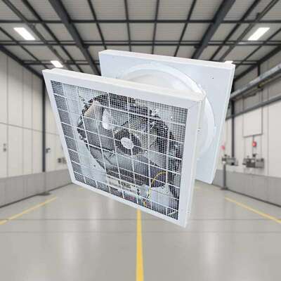 智能低噪音轴流风机NDF-5F/ZS 0.25KW 6635m3/h 73.7pa