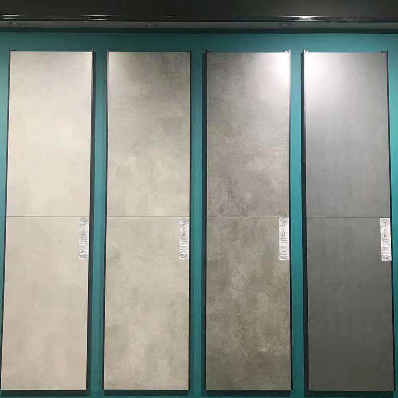 厂家直供600x1200佛山全瓷哑光水泥灰通铺防滑地板砖仿古砖工程砖