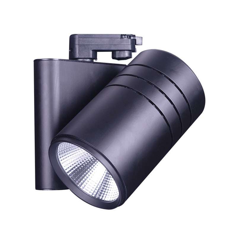 led轨道灯套件服装店 35W 50w轨道灯led轨道灯外壳 COB轨道灯配件
