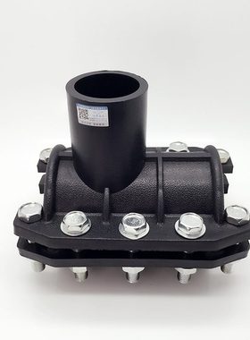 增-抢修接头01120漏 节哈夫节管件堵快速0口三管道金牛PE水管器中