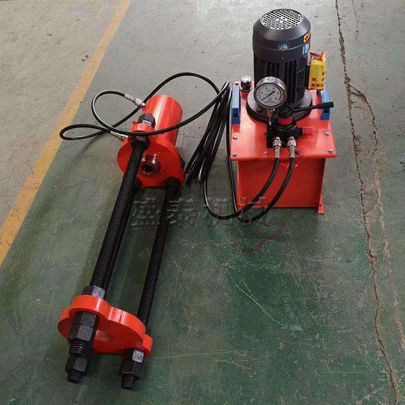 大吨级挖机链轨维修工具手动电动履带拆装机手动液压履带拆销机