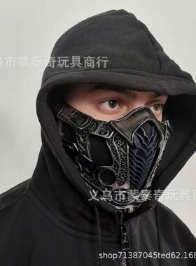 厂家现货直供2021Mortal Kombat 零度/蝎子面具真人快打角色面具