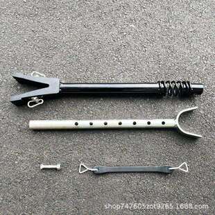 水星船保护杆船尾机冲锋舟减震配件船用船艇固定架船外机支撑杆