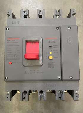 塑壳漏电断路器CDM3L-400F/4300B 315A KB【100/300/500mA】 库存