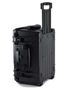 【546X400X280mm】IP68手提塑料工具箱 拉杆箱 密码锁防尘安全箱