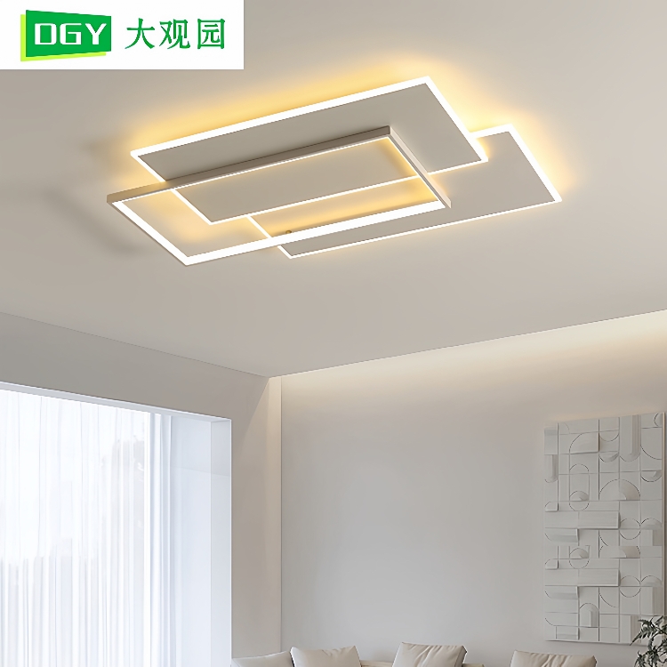客厅灯现代简约吸顶灯大气家用灯具卧室灯北欧创意大灯客厅主灯