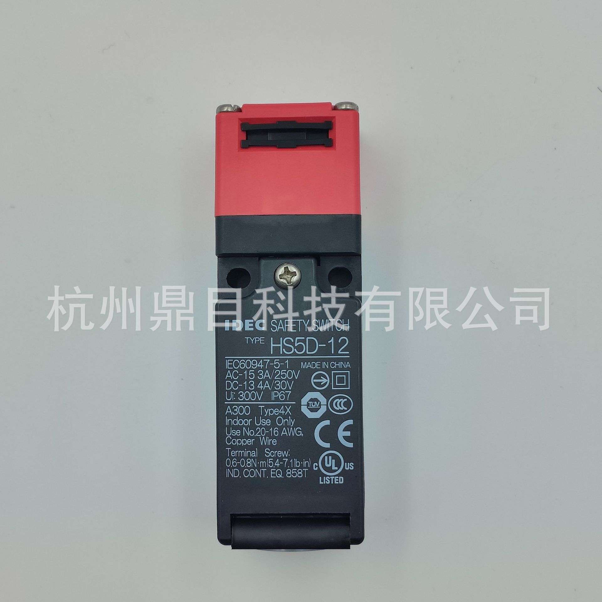 IDEC和泉安全门开关HS5D-12RNM 用于安全门控系统