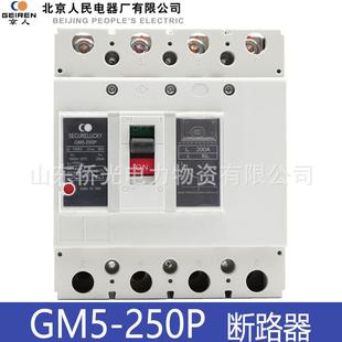 250AY2B 北京人民GM5 200A Y1D DC1000V光伏直流塑壳断路器 250P