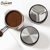 不锈钢a咖啡神器n器58mm布锤 op布粉h三配件L粉咖啡机浆粉器粉压