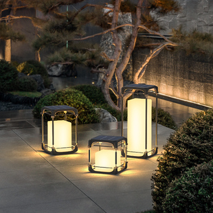 庭院灯太阳能草坪灯户外花园灯别墅景观灯室外落地灯Y防水氛围灯