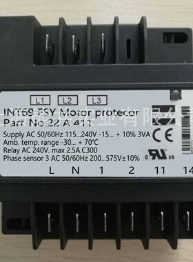 复盛螺杆压缩机电机保护器 INT69FSY22A631S21马达保护 压缩机