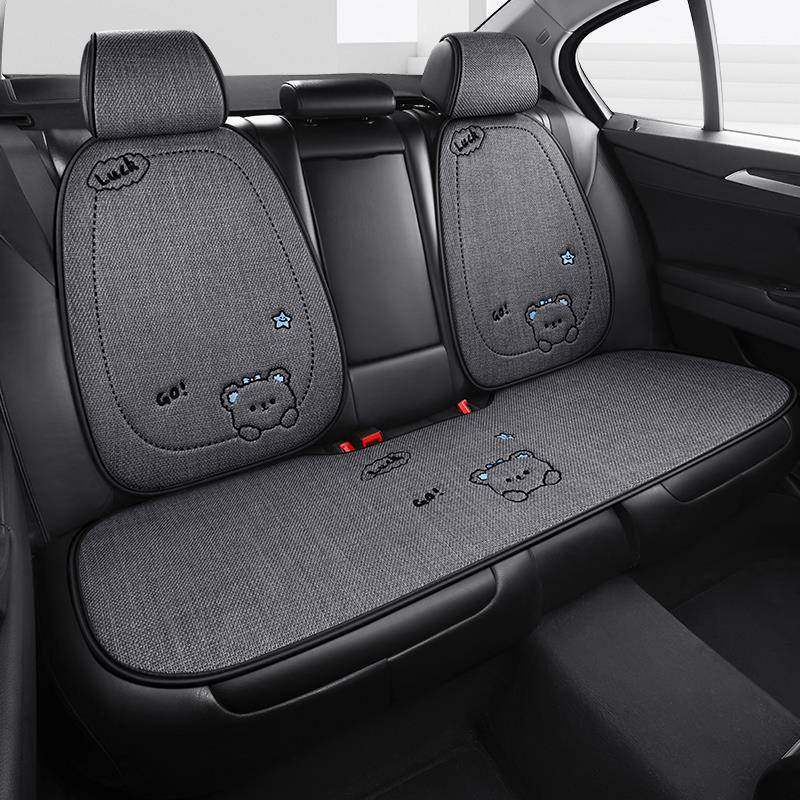 汽车后排坐垫座垫四季通用座椅垫车载座套女士夏季车内2025新款y