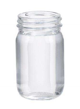 无色透明标准广口瓶_2000mL  白色聚丙烯盖 PTFE表面的聚乙烯垫