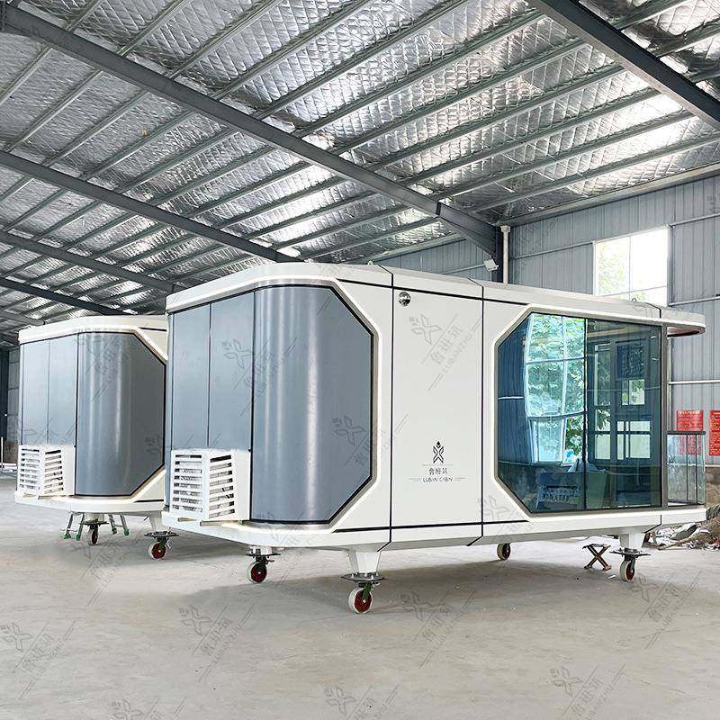鲁班筑星光伴眠度假小屋 梦幻移动阳光房 旅游农庄智能防窥太空舱