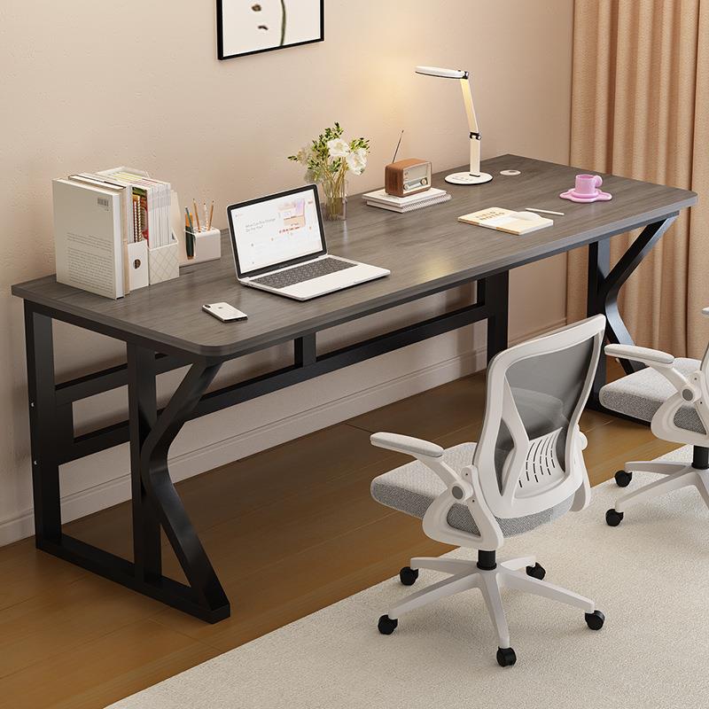 双人电脑桌台式电竞桌卧室成人简易办公桌书桌学生家用桌子工作台