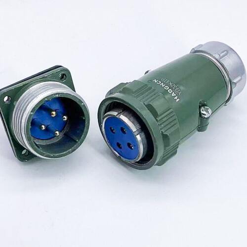 圆形连接器YD32KJ19TP-4 10 13 19芯 正反装航空插头插座工业接头