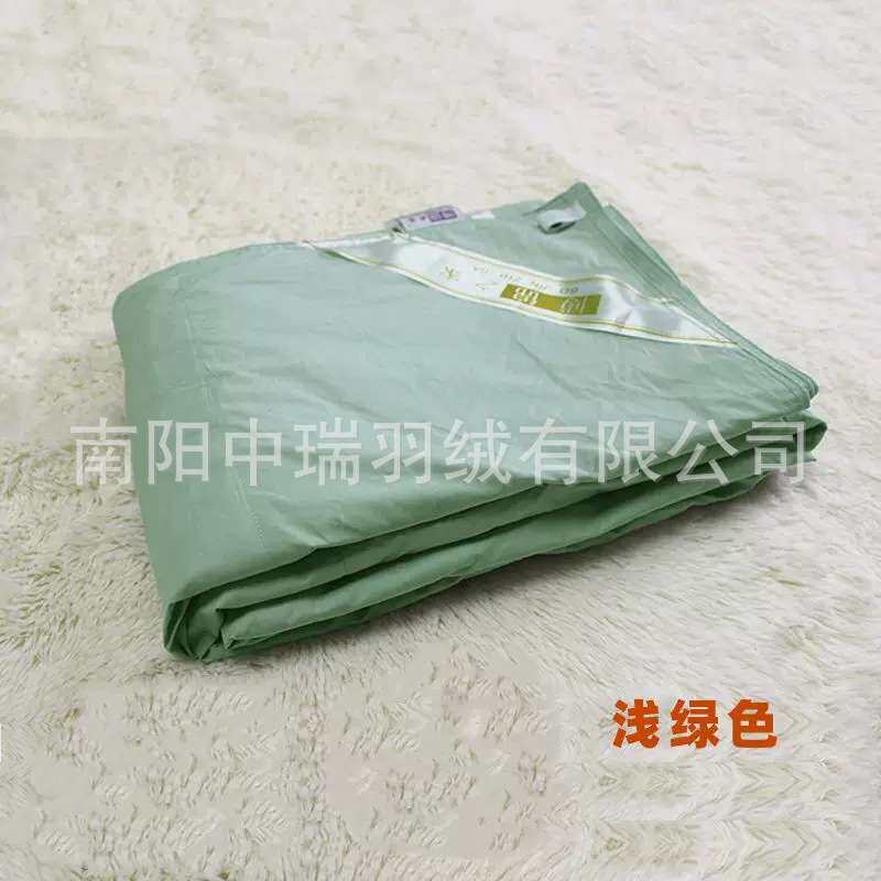 羽绒被套壳半成品壳 自充绒立衬80支磨毛全棉高密度防钻毛内胆