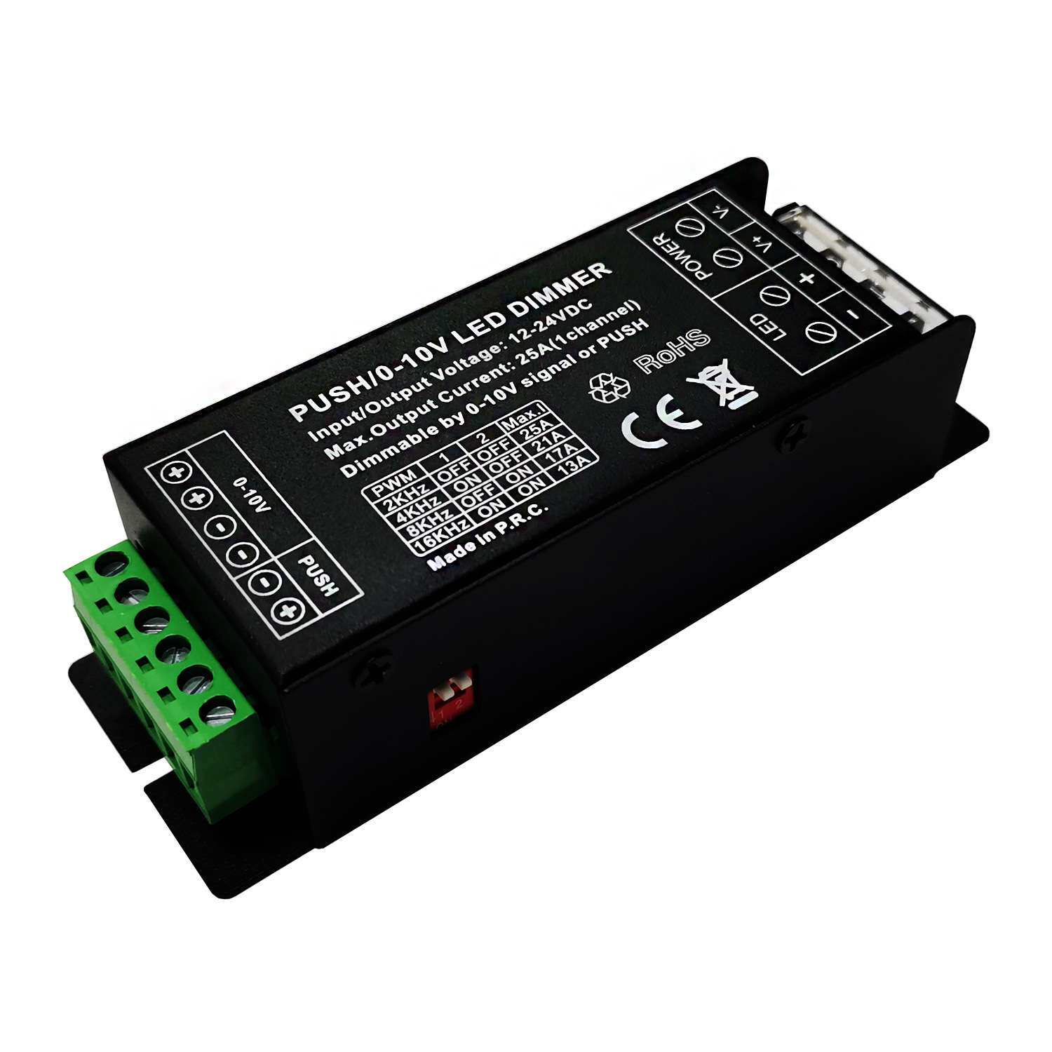 0-10V调光器 LED灯带单路调光器 PUSH调光 无极调光 无频闪PWM可