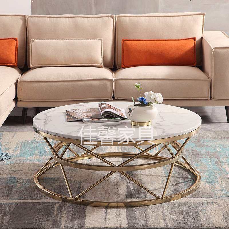 直销简易茶几 不锈钢大理石圆形茶几简约客厅小户型 金色轻奢茶几,鲜花速递/花卉仿真/绿植园艺,割草机/草坪机,淘宝优惠券,粉丝福利购,淘宝优惠卷
