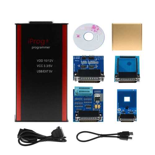 IPROG Pro V87 Full Set ECU Key Programmer Iprog+ Eeprom IMMO