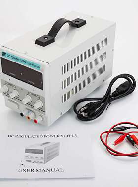 供应0-60V 0- 5A   CE/FCC双认证直流稳压稳流电源电镀电解实验
