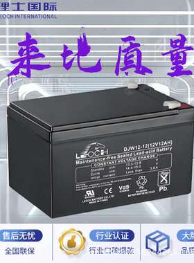 理士蓄电池DJW12-33免维护铅酸蓄电池12V33AH通讯系统储能非进口