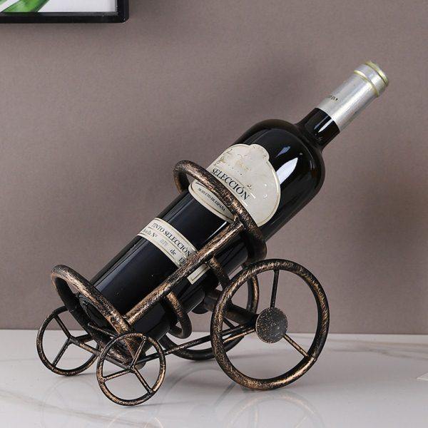 欧式创意铁艺摆件金属三轮车红酒架展示架家居客厅餐桌酒柜装饰品,收纳整理,红酒架,淘宝优惠券,粉丝福利购,淘宝优惠卷