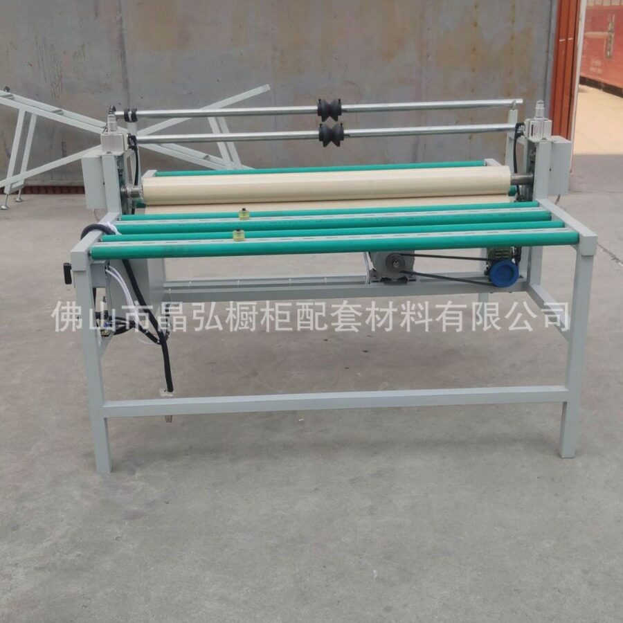 全国供应热销小型晶钢门贴膜机冰