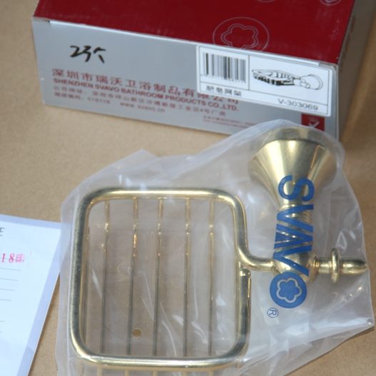 仿古香皂浴室卫生间肥皂盒欧式全铜香皂架篮置物架肥皂架